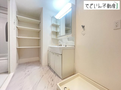 【独立洗面台】 | コンフォート銀座　マンション | 現地(2026年3月撮影)
