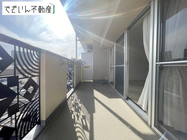 【バルコニー】 | コンフォート銀座　マンション | 現地(2026年3月撮影)