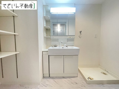 【独立洗面台】 | コンフォート銀座　マンション | 現地(2026年3月撮影)