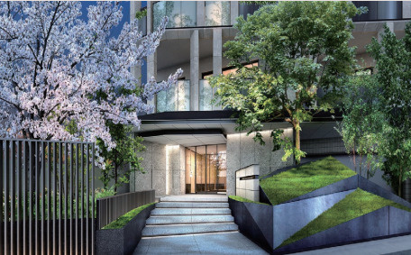 ディアナコート小石川播磨坂レジデンスの完成予想図