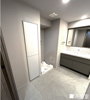 ディアナコート小石川播磨坂レジデンスの独立洗面台