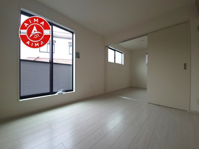 福岡市西区野方2丁目第4-3棟（2号棟）の洋室|落ち着いた色調の洋室です。