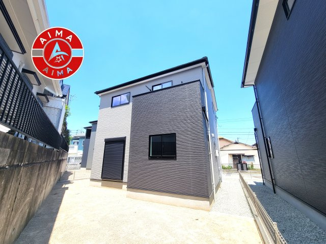 福岡市西区野方2丁目第4-3棟（2号棟）の外観|デザイン性のある外観です。