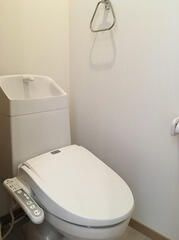 平塚市真田４丁目のアパートのトイレ