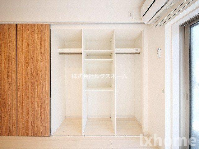 リブリ・昭和園の収納|大きなものも収納できそうです