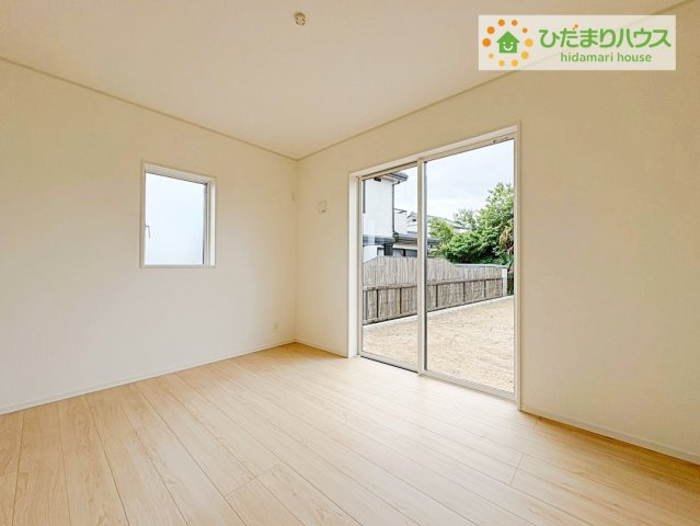 東海村亀下第1　新築戸建　3号棟の寝室|大きなベッドを置いても余裕の広さの主寝室♪♪