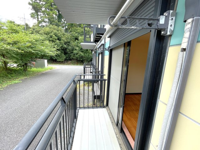 アサヒコーポのバルコニー