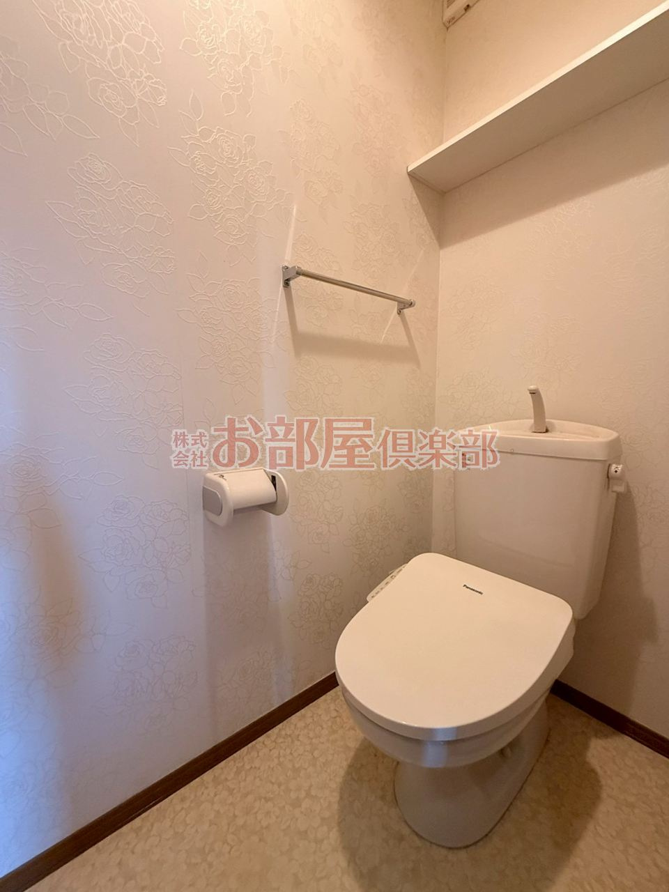 メルベーユ・ドミールB棟のトイレ|シンプルで使いやすいトイレです