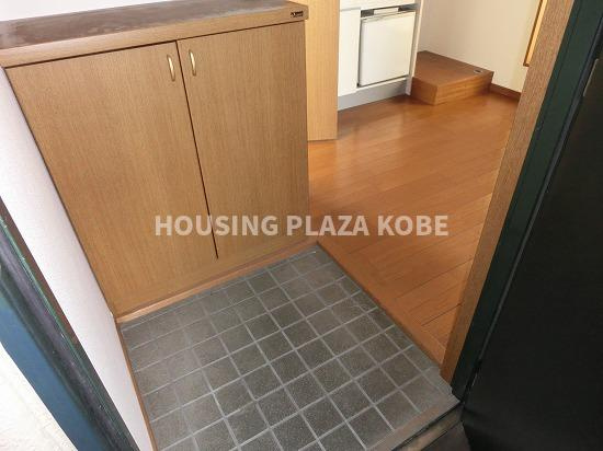 セントマルク若松の玄関