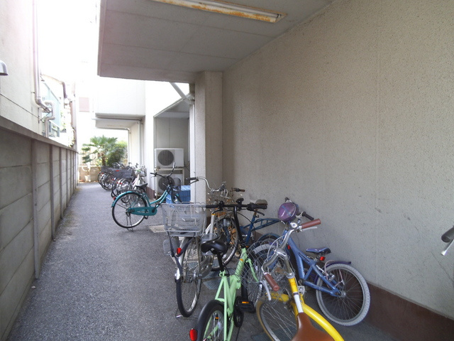 カーサ十全堂のその他共用部分|駐輪スペースもこの通り！