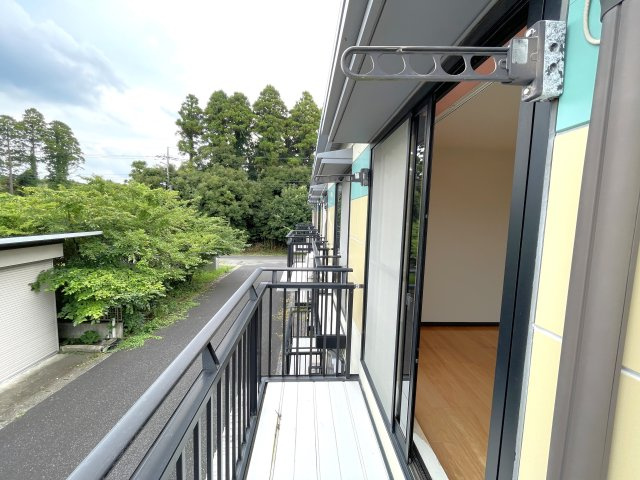 アサヒコーポのバルコニー