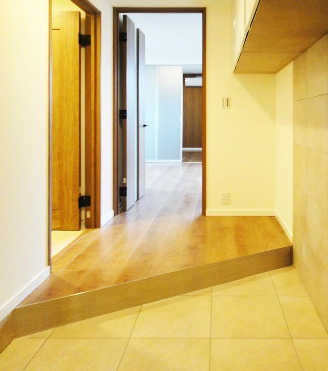 パティーナV代々木上原の玄関