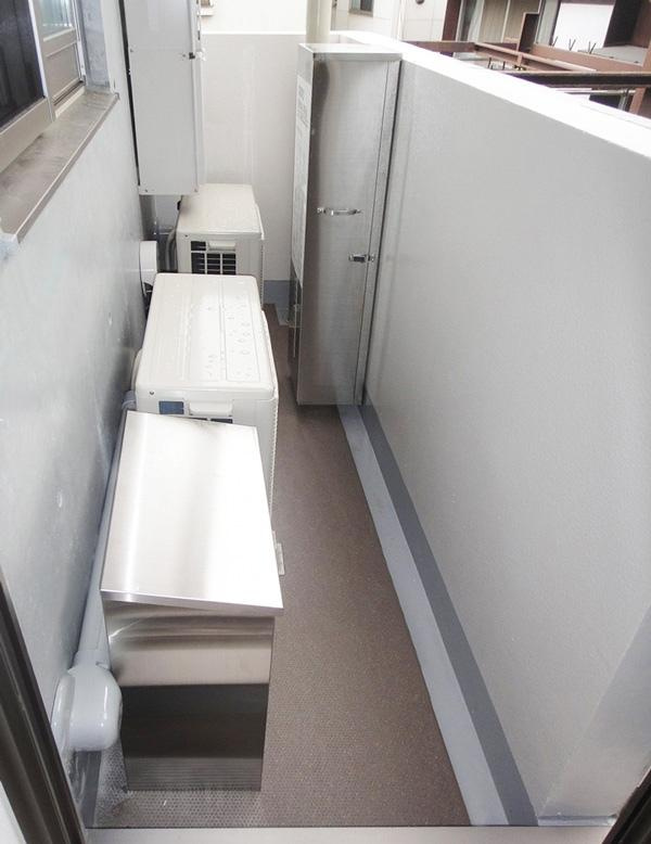 パティーナV代々木上原のバルコニー