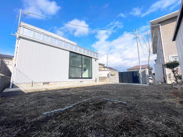 中古戸建　郡山市菜根2丁目　薫小・郡山第二中の庭