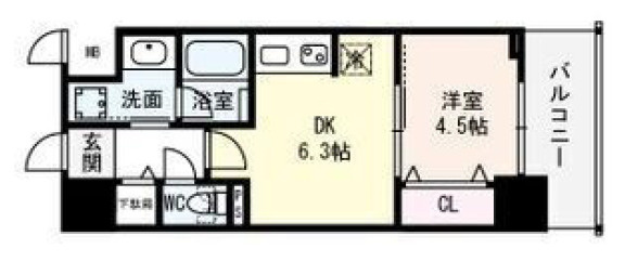 MA MINETTEの間取り