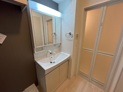 【洗面所】 | サンライズテラス | 洗髪洗面化粧台