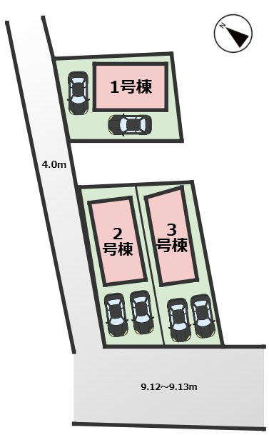 CRADLE GARDEN高浜市向山町第6｜名古屋市の戸建ならホームアップの区画図