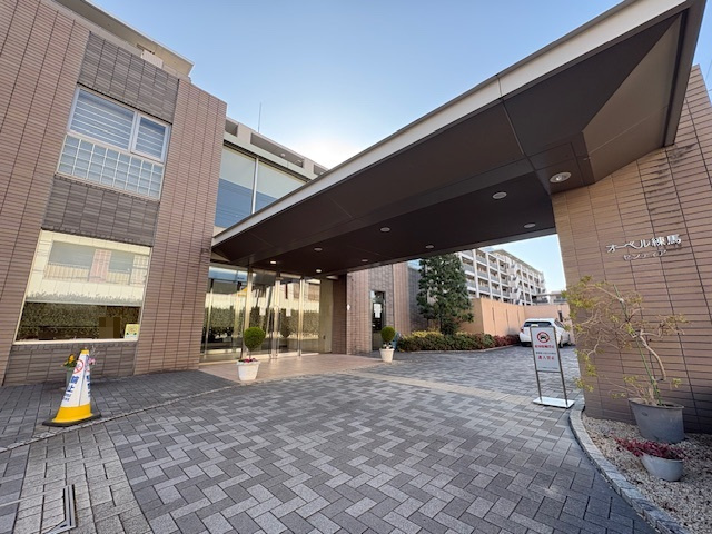 オーベル練馬センティアのエントランス