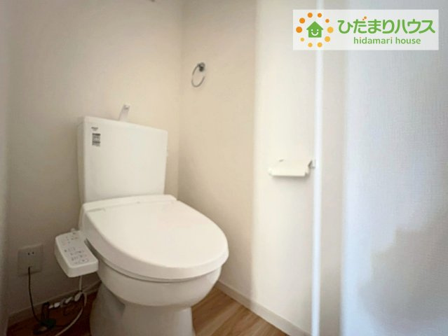 ひたちなか市高場6期　新築戸建　2号棟のトイレ|節水型のトイレです♪