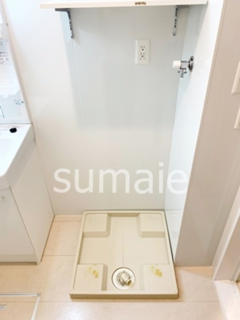 オークヒル大成の洗面所|室内洗濯機置き場！