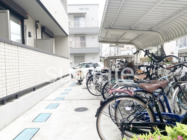 オークヒル大成のその他共用部分|駐輪置き場です！