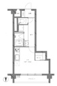 【間取り】 | リノベーション済(2025年7月完成済)10階部分のワンルーム。眺望良好な住戸。事務所利用可