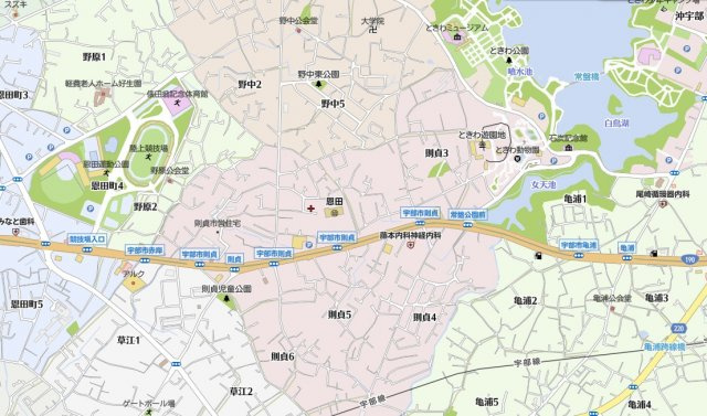 レイクサイド則貞　の地図