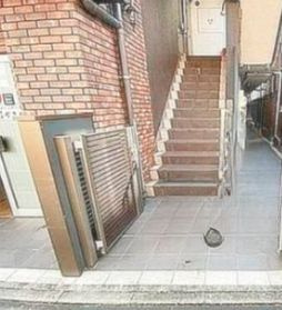 【エントランス】 | ベルクレール新宿 | 落ち着いたエントランスです