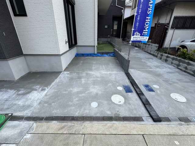 市川市本北方１丁目新築戸建【中山小学校：8分】の駐車場|C号棟駐車スペース
