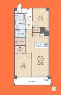 【間取り】 | ハイネス上板橋