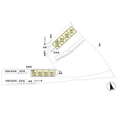 【区画図】 | ルナール. Ｂ