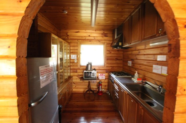 名鉄別荘地エリア　ログハウスの内装