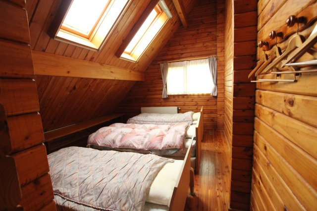 名鉄別荘地エリア　ログハウスの内装