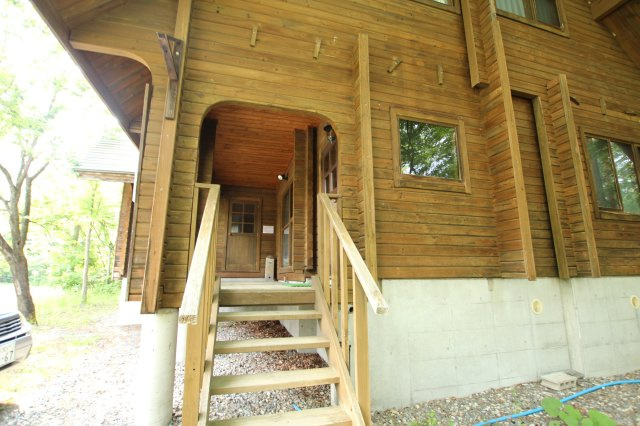 名鉄別荘地エリア　ログハウスの内装