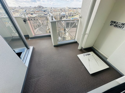 【バルコニー】 | エステム堺萩原天神 | 【両面バルコニー】開放感のあるバルコニーです♪お洗濯も楽々快適に干せますよ♪東面バルコニーですので、日当たり良好で洗濯物がよく乾きますね！