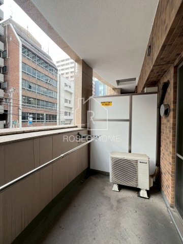 プレサンス本町プライムのバルコニー