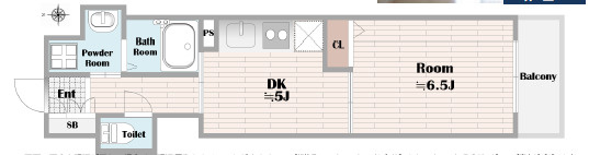 プレサンス本町プライムの間取り