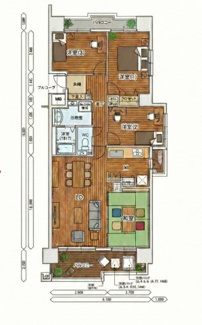 【間取り】 | シンフォニアみなみが丘C棟 | 当日や夜間でもご案内可能でございます♪
間取り図家具はイメージです。
お気軽にお問い合わせくださいませ！
当日や夜間でもご案内可能でございます♪
お気軽にお問い合わせくださいませ！