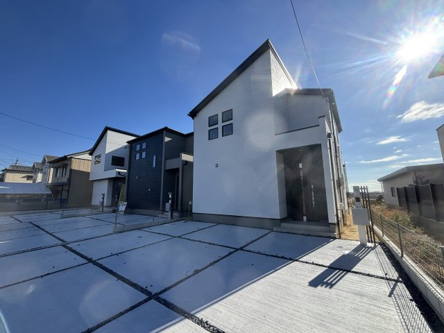 【仲介手数料無料／中川区】グラファーレ名古屋市港区藤高3期　3棟　新築戸建の前面道路含む現地写真