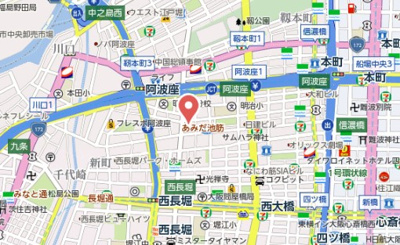 【地図】 | DAIYA STORK 阿波座