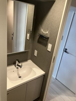 オープンブルーム尾久の洗面所