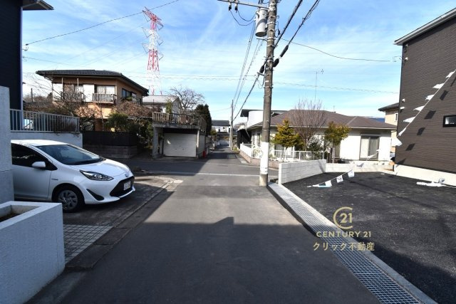 Cradlegarden　 ひたちなか市高野　第7　限定1棟！の前面道路含む現地写真|現地撮影（2026年2月）