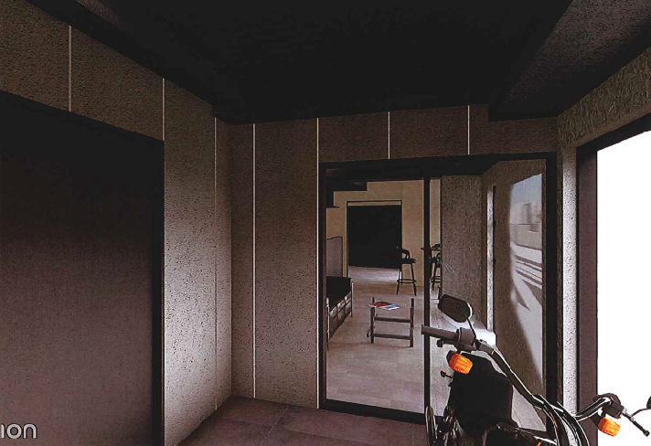 EG-12Bのエントランス|清潔なエントランスです