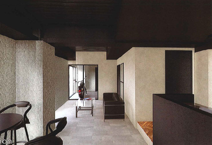 EG-12Bの居間・リビング|使いやすい居間です