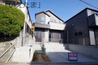 【外観】 | 【仲介手数料無料！！】日野市三沢4丁目　新築戸建て（全2棟）2号棟　5999万円 | 令和８年２月５日撮影　建築中