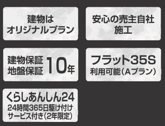 【構造・工法・仕様】 | 【仲介手数料無料！！】日野市三沢4丁目　新築戸建て（全2棟）2号棟　5999万円