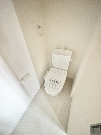 【仲介手数料無料／中川区】Terrechez名古屋市港区西川町1期　全４棟　新築戸建①のトイレ