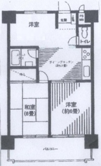 【間取り】 | セザール五反田 | 間取りです。