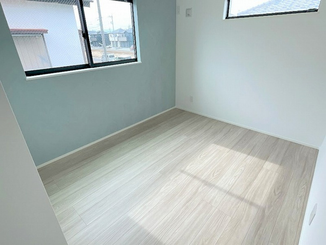 【洋室】 | 川越市砂　新築一戸建住宅　全1棟　(ふじみ野店) | 北西側洋室5.5帖。