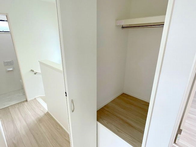 【収納】 | 川越市砂　新築一戸建住宅　全1棟　(ふじみ野店) | 階段上収納
